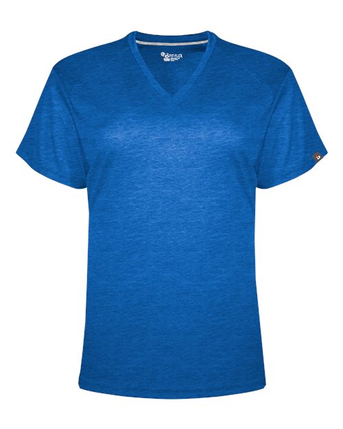 Badger Women's FitFlex Performance V-Neck T-Shirt 1002