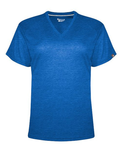 Badger Women's FitFlex Performance V-Neck T-Shirt 1002