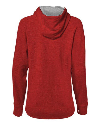 Badger Women's FitFlex French Terry Quarter-Zip Hooded Pullover 1051