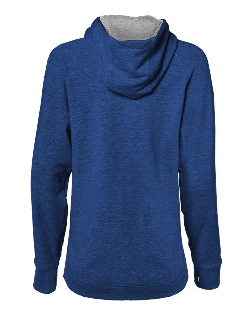 Badger Women's FitFlex French Terry Quarter-Zip Hooded Pullover 1051