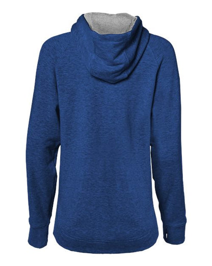 Badger Women's FitFlex French Terry Quarter-Zip Hooded Pullover 1051
