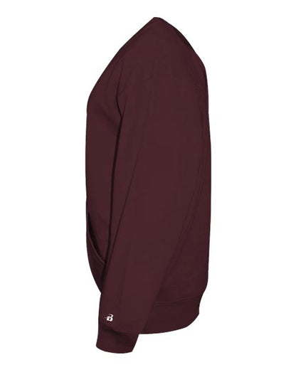 Badger Unisex Pocket Crewneck Sweatshirt 1252