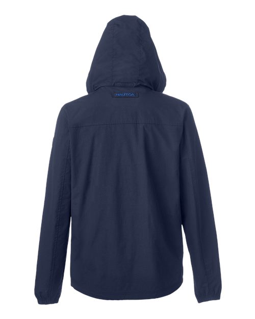 Nautica Men's Voyage Hooded Rain Jacket N17182