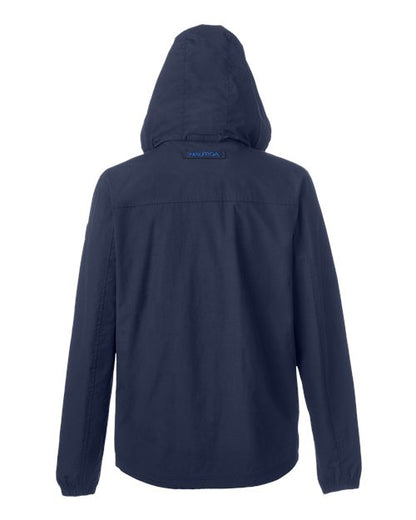 Nautica Men's Voyage Hooded Rain Jacket N17182