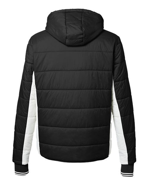 Nautica Men's Nautical Mile Hooded Puffer Jacket N17186