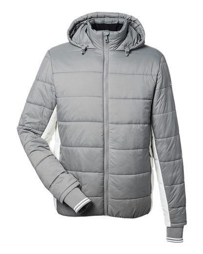 Nautica Men's Nautical Mile Hooded Puffer Jacket N17186