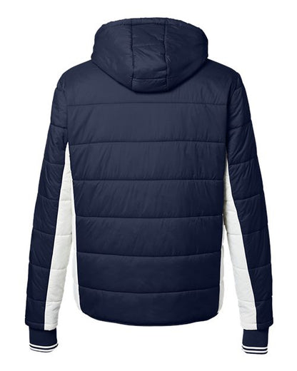 Nautica Men's Nautical Mile Hooded Puffer Jacket N17186