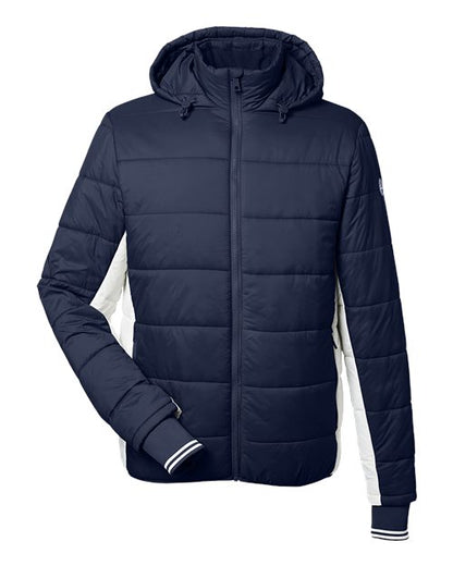 Nautica Men's Nautical Mile Hooded Puffer Jacket N17186