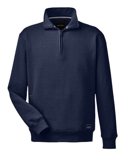 Nautica Men's Anchor Fleece Quarter-Zip Pullover N17176