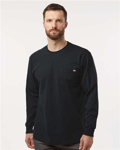 Dickies Men's Tall Traditional Heavyweight Long Sleeve T-Shirt WL50T