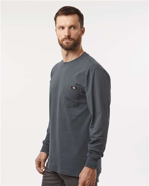 Dickies Men's Tall Traditional Heavyweight Long Sleeve T-Shirt WL50T