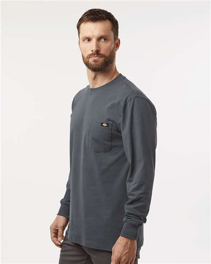 Dickies Men's Tall Traditional Heavyweight Long Sleeve T-Shirt WL50T