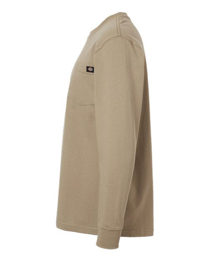 Dickies Men's Tall Traditional Heavyweight Long Sleeve T-Shirt WL50T