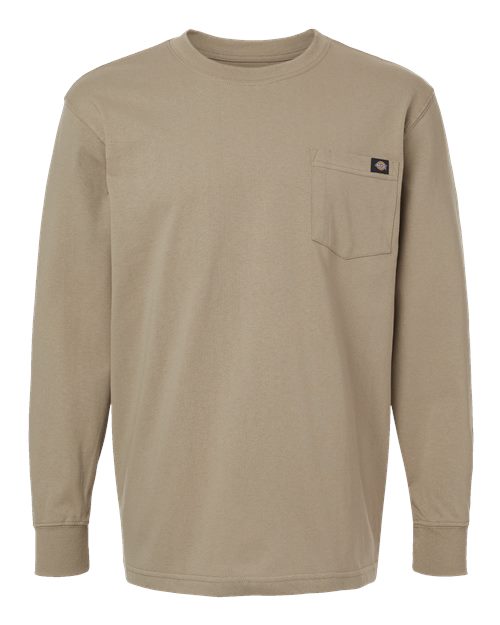 Dickies Men's Tall Traditional Heavyweight Long Sleeve T-Shirt WL50T
