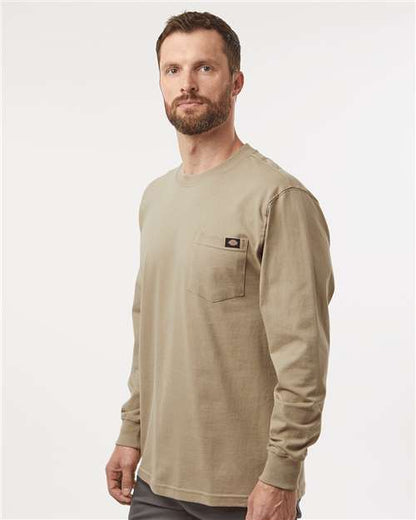 Dickies Men's Tall Traditional Heavyweight Long Sleeve T-Shirt WL50T