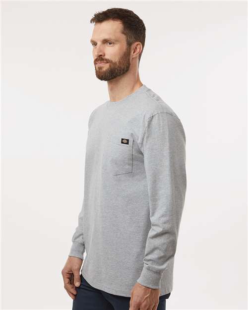 Dickies Men's Tall Traditional Heavyweight Long Sleeve T-Shirt WL50T