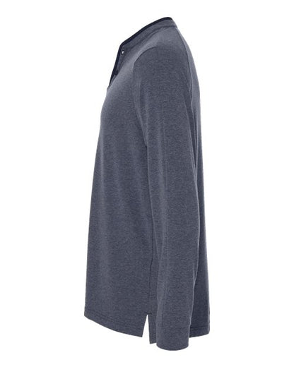 Adidas Men's Henley Long Sleeve T-Shirt A597
