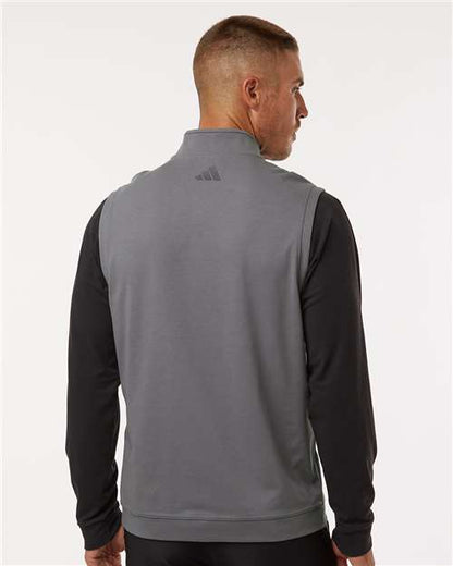 Adidas Men's Club Quarter-Zip Vest A599