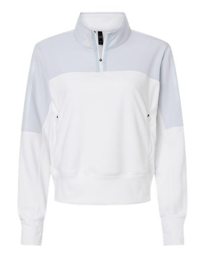 Adidas Women's Fleece Quarter-Zip Pullover A601