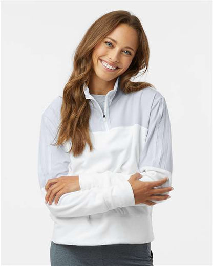 Adidas Women's Fleece Quarter-Zip Pullover A601