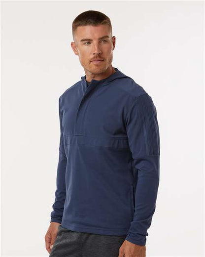 Adidas Men's Half-Zip Hooded Anorak A607