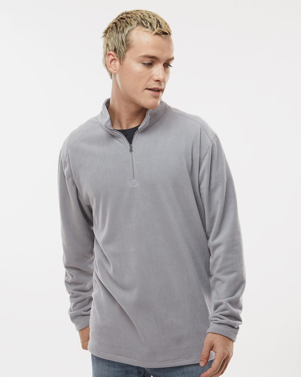 Augusta Sportswear Unisex Eco Revive™ Micro-Lite Fleece Quarter-Zip Pullover 6863