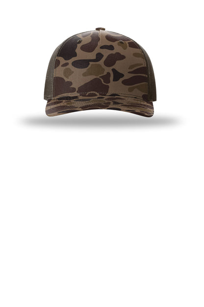 Richardson Printed Five-Panel Trucker 112PFP