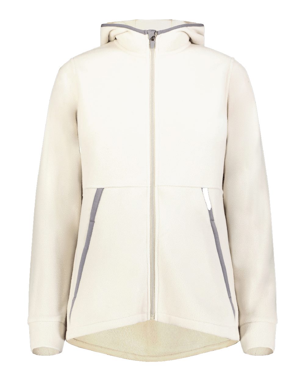 Augusta Sportswear Women's Eco Revive™ Polar Fleece Hooded Full-Zip Jacket 6860