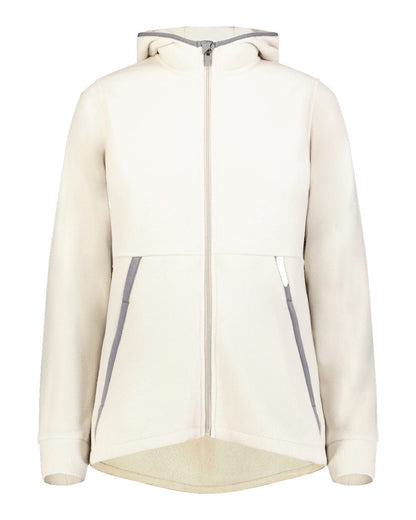 Augusta Sportswear Women's Eco Revive™ Polar Fleece Hooded Full-Zip Jacket 6860
