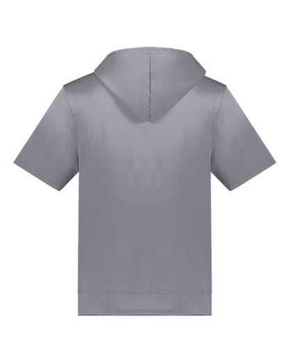 Augusta Sportswear Unisex Fleece Short Sleeve Hooded Pullover 6871