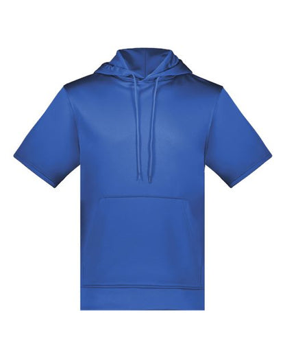 Augusta Sportswear Unisex Fleece Short Sleeve Hooded Pullover 6871