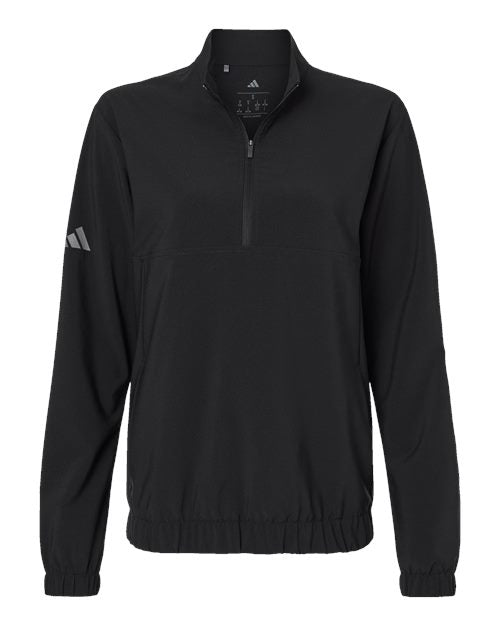 Adidas Women's Stretch Woven Half-Zip Pullover A706