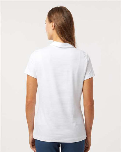 Adidas Women's Textured Stripe Polo A707