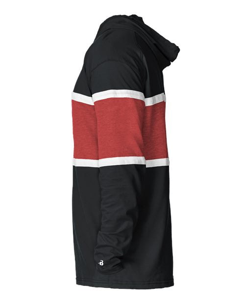 Badger Unisex United Hooded T-Shirt 4981