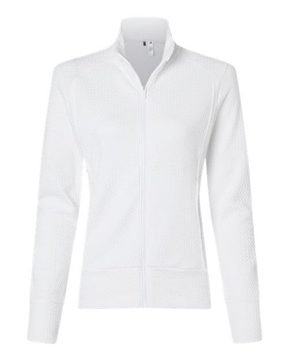Adidas Women's Ultimate365 Textured Full-Zip Jacket A1007
