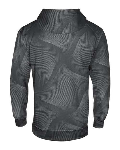 Badger Youth Warp Hooded Long Sleeve T-Shirt 2413