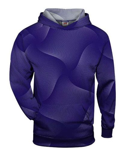 Badger Youth Warp Hooded Long Sleeve T-Shirt 2413