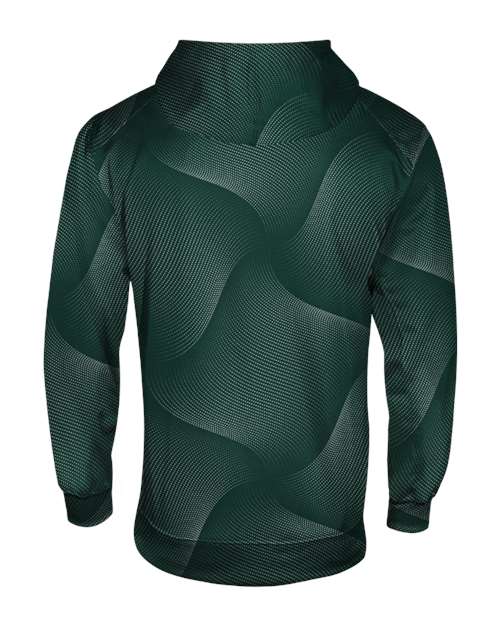 Badger Men's Warp Hooded Sweatshirt 1413