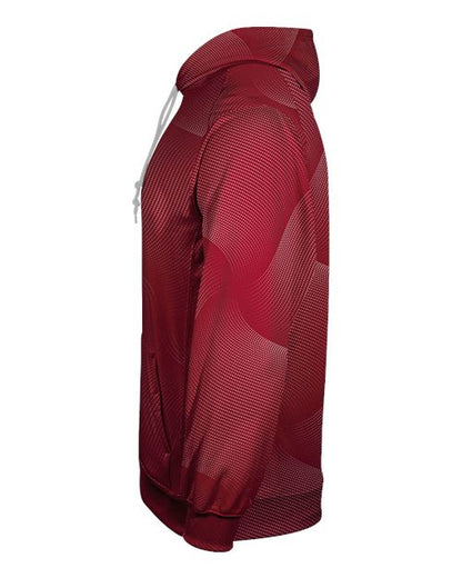 Badger Men's Warp Hooded Sweatshirt 1413