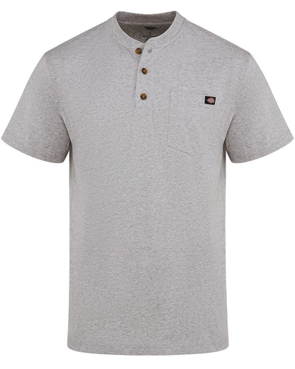 Dickies Men's Tall Heavyweight Traditional Short Sleeve Henley WS51T