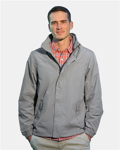 Nautica Men's Voyage Hooded Rain Jacket N17182