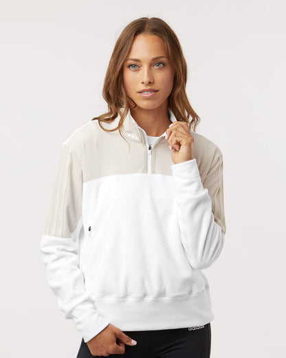 Adidas Women's Fleece Quarter-Zip Pullover A601