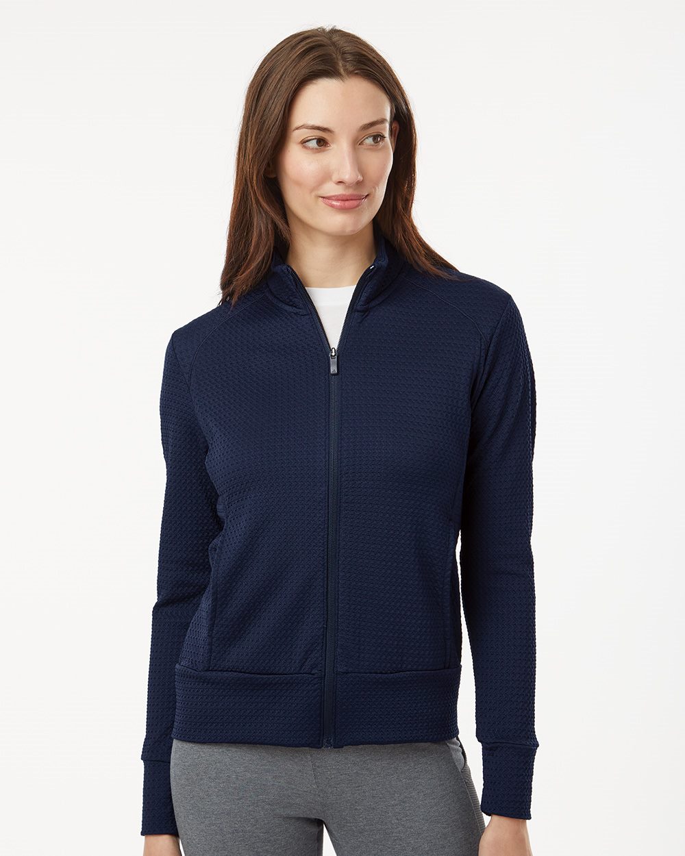 Adidas Women's Ultimate365 Textured Full-Zip Jacket A1007