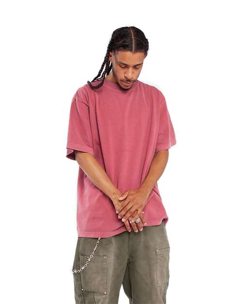 Shaka Wear Unisex Max Heavyweight Garment-Dyed T-Shirt SHGD