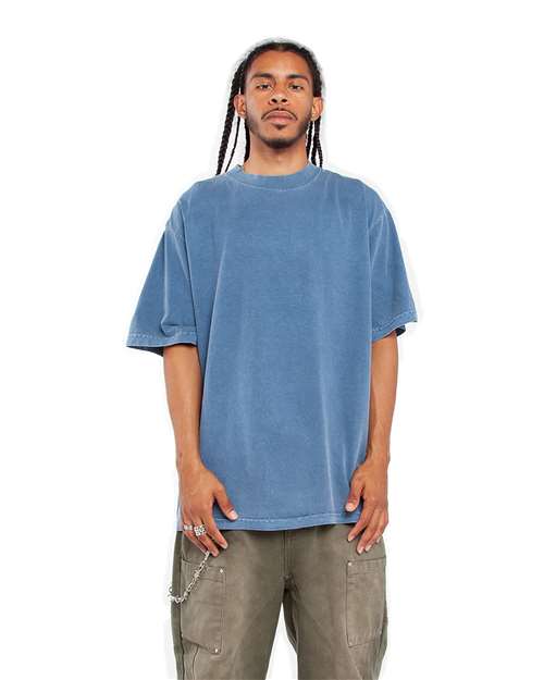 Shaka Wear Unisex Max Heavyweight Garment-Dyed T-Shirt SHGD