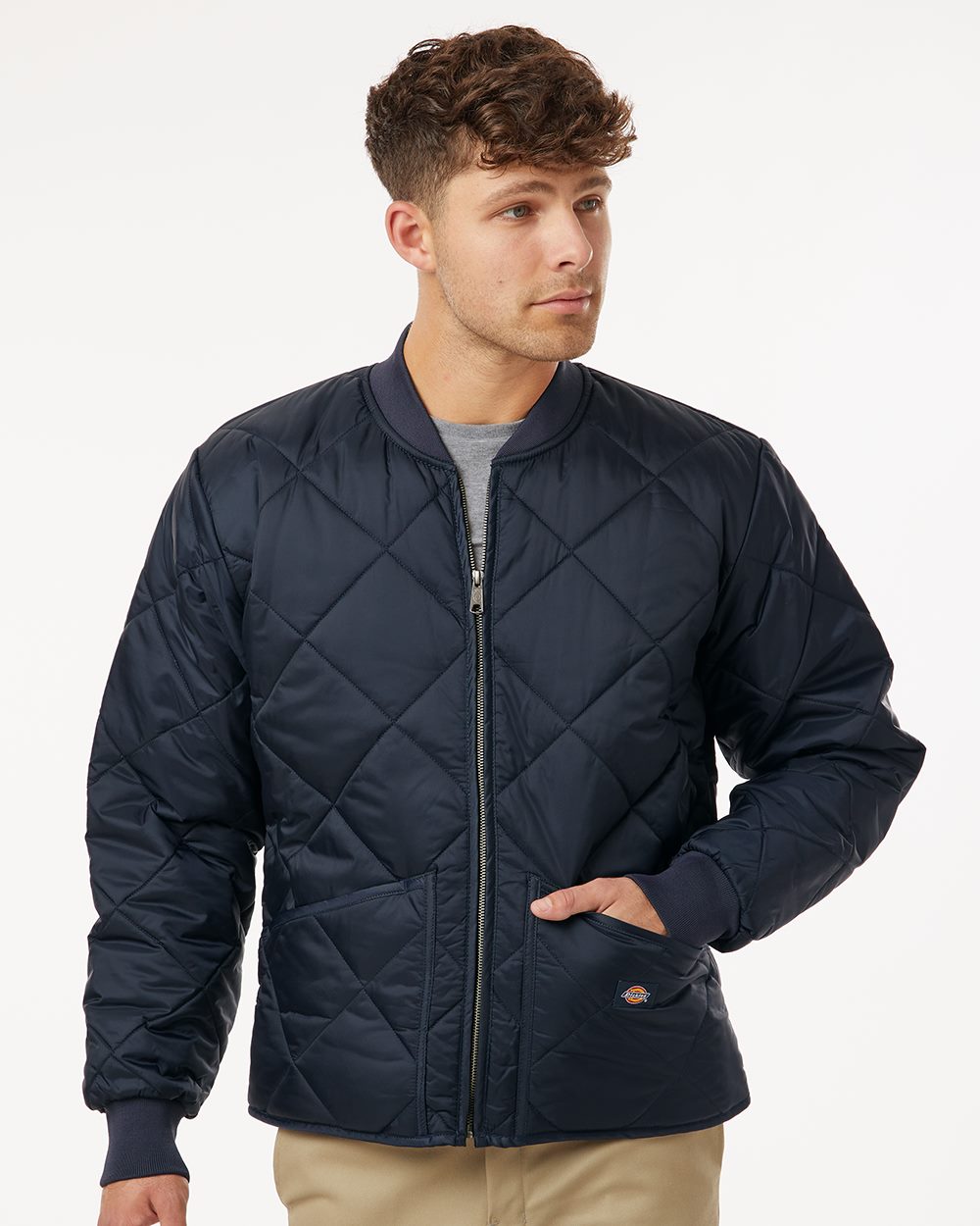 Dickies Men's Diamond Quilted Jacket 6124