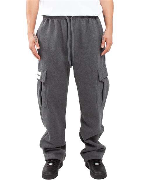 Shaka Wear Unisex Cargo Pocket Sweatpants SHFCP