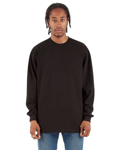 Shaka Wear Unisex Max Heavyweight Long Sleeve T-Shirt SHMHLS