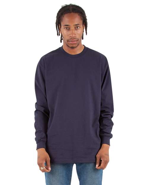 Shaka Wear Unisex Max Heavyweight Long Sleeve T-Shirt SHMHLS