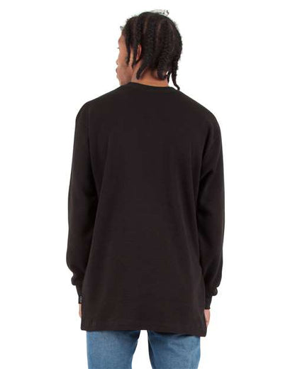 Shaka Wear Unisex Heavyweight Thermal Long Sleeve T-Shirt SHTHRM